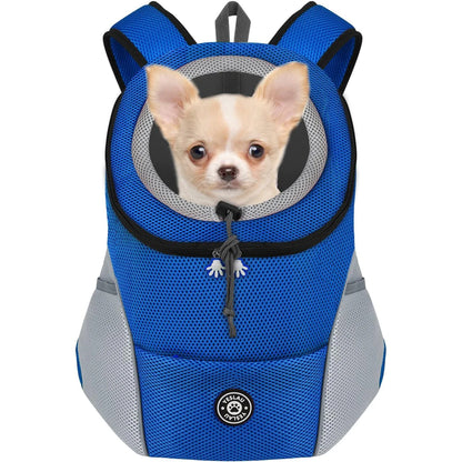 Backpack for Dog Shoulder Carrier Pet Conveyor Backpacks Comfortable Front Motorcycle and Hiking Camping Carrier Bag for Pet Dog
