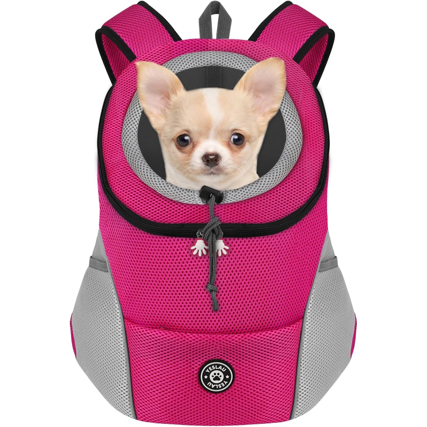 Backpack for Dog Shoulder Carrier Pet Conveyor Backpacks Comfortable Front Motorcycle and Hiking Camping Carrier Bag for Pet Dog